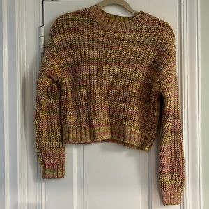 Anthropologie chunky knit sweater
